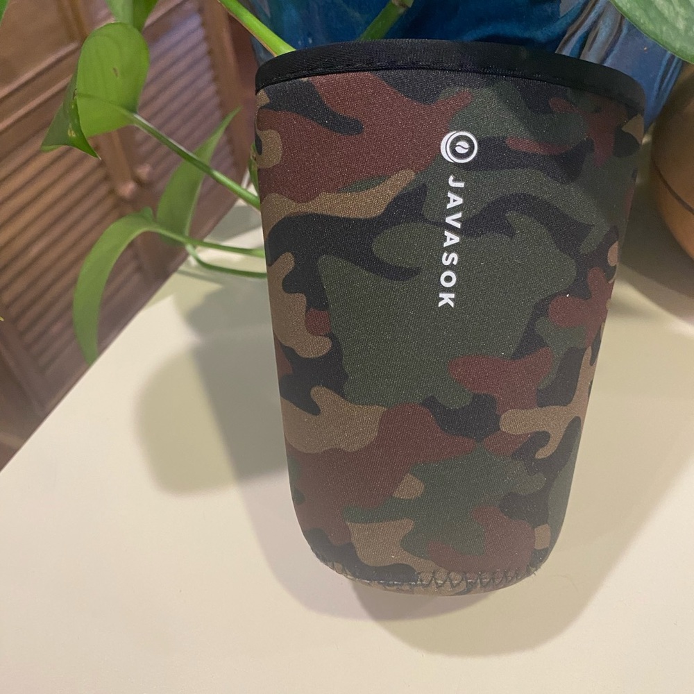 Javasok Camouflage Cup Sleeve medium 22-28 oz